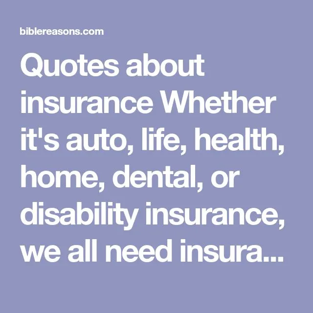 70 Inspirational Quotes About Insurance (2025 Best Quotes) | Health