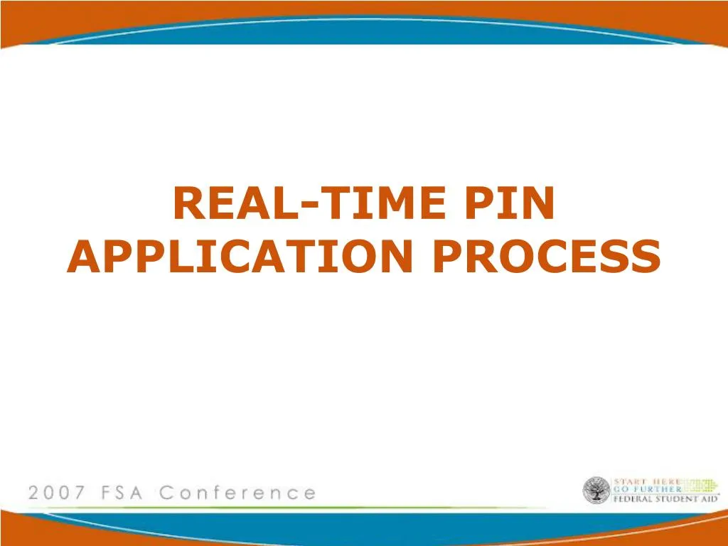 PPT - Application Processing Update Michele Brown, Applicant Products