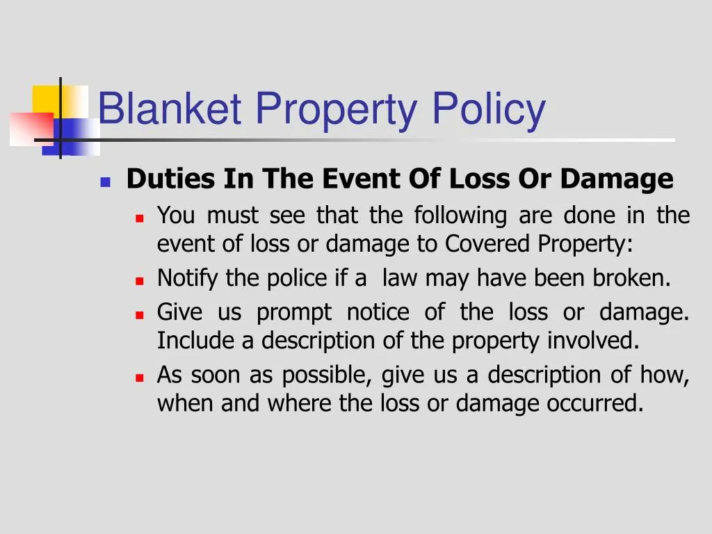 PPT - Understanding ORM Property Claims: 1st Party vs. 3rd Party