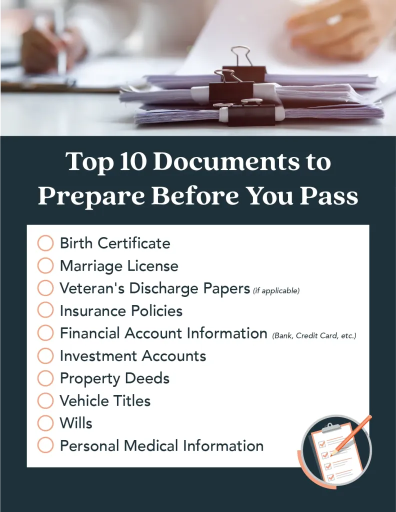 Top 10 Documents to Prepare Before You Pass
