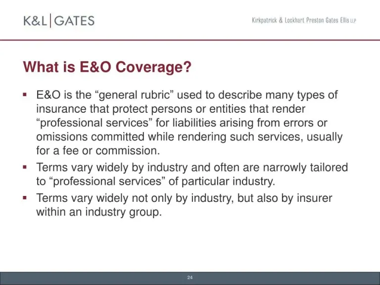 e&o insurance for real estate: Essential Coverage Overview