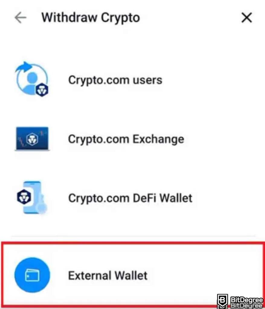Guía sobre Cómo Retirar Dinero de la Plataforma Crypto.com